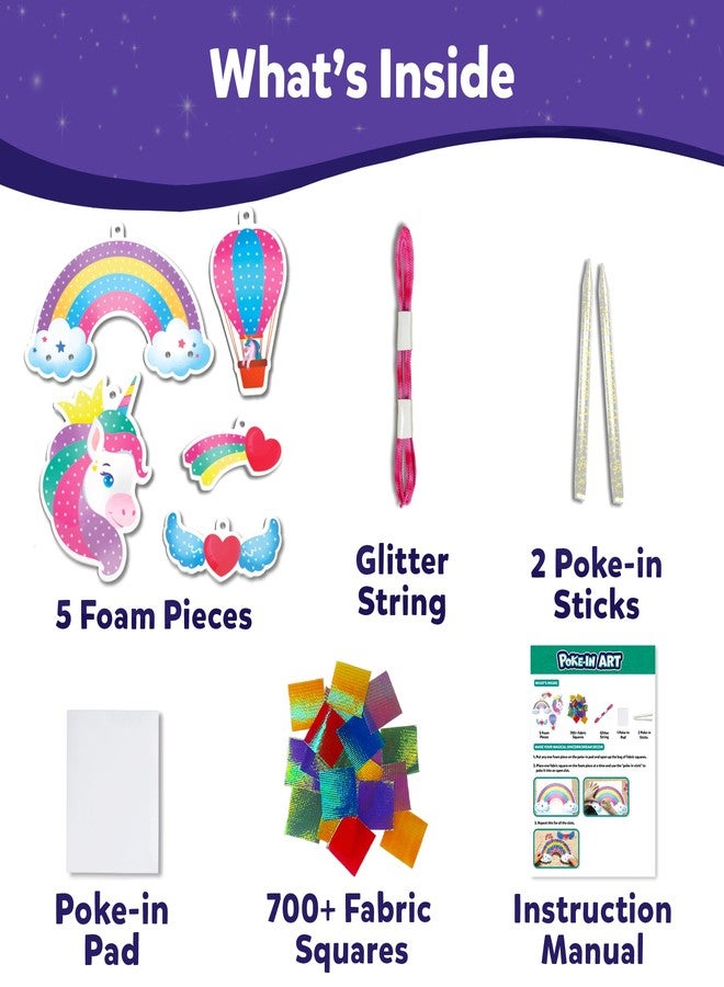Skillmatics Poke-in Art - Unicorn Dream Decor, DIY Craft Kits, Mess-Free Fun, Creative Activity, Gifts for Kids Ages 4, 5, 6, 7, 8, 9 - Image 4
